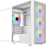 SAMA M-ATX Mini-Tower Case White Tempered Glass thumbnail 10