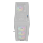 Raptor Arctic Hawk XL Mid-Tower ATX Case White Tempered Glass RGB thumbnail 10