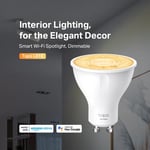 TP-Link Tapo L610 Smart Wi-Fi Dimmable Spotlight 350 Lumens GU10 thumbnail 4