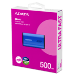 هارد خارجي ADATA SE880 500GB USB 3.2 Gen2x2 رمادي thumbnail 20