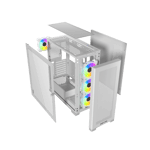 Raptor Arctic Hawk XL Mid-Tower ATX Case White Tempered Glass RGB thumbnail 3