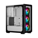 Corsair iCUE 220T RGB Airflow Mid-Tower ATX Case White Tempered Glass thumbnail 11