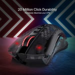 Redragon M808-KS Gaming Mouse 16000 DPI Dual-Mode Black thumbnail 3