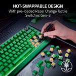 كيبورد Razer BlackWidow V4 75% Orange Tactile Hot-Swappable USB-C RGB thumbnail 10