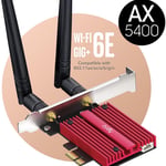 راوتر Cudy WE3000S AX5400 Wi-Fi 6E Tri-Band PCIe Bluetooth 5.3 thumbnail 10