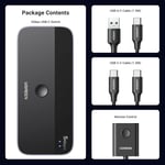 محول Ugreen 25098 2-in 4-out USB 3.0 USB-C أسود thumbnail 10