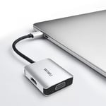 محول USB WiWU Alpha A20VH من USB-C إلى HDMI/VGA thumbnail 4