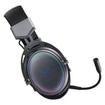 Rapoo VH800 Wireless Dual-Mode RGB Gaming Headset Space Grey thumbnail 3