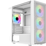 SAMA M-ATX Mini-Tower Case White Tempered Glass thumbnail 9