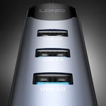 LDNIO DS-144C 4-Port USB 3.0 USB Hub Gray thumbnail 9