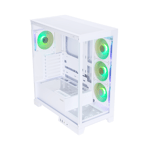 SAMA Neview 2351 Mid-Tower ATX Case White Tempered Glass BTF thumbnail 7