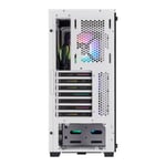 Corsair iCUE 220T RGB Airflow Mid-Tower ATX Case White Tempered Glass thumbnail 8