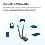 محول TP-Link Archer TX20E AX1800 Wi-Fi 6 Bluetooth 5.2 PCIe thumbnail 3