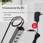UNITEK Y-3090 7-Port USB 3.0 USB Hub Silver thumbnail 6