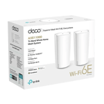 TP-Link Deco XE200 AXE11000 2-Pack Mesh WiFi 6E Tri-Band System thumbnail 2