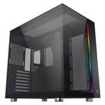 XIGMATEK Aqua Ultra Air Mid-Tower ATX Case Black Tempered Glass thumbnail 2