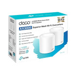 TP-Link Deco X50 AX3000 WiFi 6 Dual-Band Mesh System 2-Pack thumbnail 2