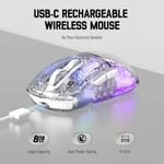 Attack Shark X2 Wireless Gaming Mouse 16000 DPI White thumbnail 3