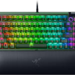 كيبورد Razer BlackWidow V4 75% Orange Tactile Hot-Swappable USB-C RGB thumbnail 1