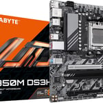 لوحة أم جيجابايت GIGABYTE B850M DS3H بمقبس AMD AM5 ودعم ذاكرة DDR5 بحجم mATX thumbnail 1