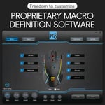 R8 G203 Wired Gaming Mouse 8000 DPI RGB Black thumbnail 3