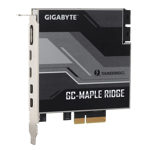 Gigabyte GC-Maple Ridge Thunderbolt 4 PCIe 3.0 x4 Adapter Dual USB-C 40Gb/s thumbnail 3