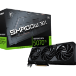 كارت شاشة MSI GeForce RTX 5070 Ti 16GB GDDR7 Shadow 3X OC Edition thumbnail 1