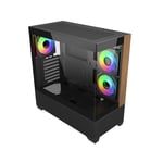 كيس Cooler Master Master Elite 690 Mid-Tower ATX أسود thumbnail 3