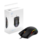 ماوس MSI Forge GM300 7200 DPI RGB USB أسود thumbnail 6