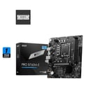 لوحة أم MSI PRO B760M-E Micro-ATX DDR5 LGA1700 thumbnail 1