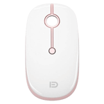 Fude I330 Wireless Mouse - White Pink thumbnail 3