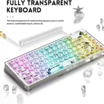 Attack Shark K75 Mechanical Gaming Keyboard Wireless 75% White thumbnail 4