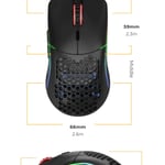 ماوس Glorious Model O Eternal 12000 DPI سلكي أسود thumbnail 11