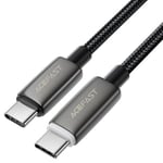 كيبل AceFast C23-03 USB-C إلى USB-C 60W 1.2m أسود thumbnail 4