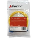 كيبل Atlantic Fiber Optic Patch Cord SC إلى SC Single Mode OS2 Duplex UPC 5M thumbnail 3