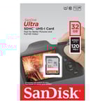 SanDisk Ultra 32GB SDHC UHS-I Memory Card 120MB/s thumbnail 5