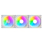 DarkFlash G24 ARGB Magnetic Case Fan 3-in-1 Pack White thumbnail 2