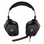سماعات Logitech G431 7.1 Surround سلكية مع ميكروفون أسود thumbnail 4