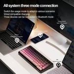 كيبورد Attack Shark M86 75% Mechanical Wireless RGB أسود thumbnail 4