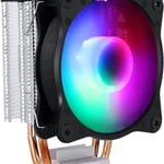 مبرد هوائي للمعالج SAMA KA200D بقدرة 65W مع إضاءة RGB thumbnail 8