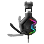 Onikuma K10 Pro Wired Gaming Headset RGB Black thumbnail 2