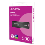هارد خارجي ADATA SC610 500GB USB 3.2 Gen2 أسود thumbnail 8