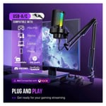 FIFINE AmpliGame A8T USB Gaming Microphone Kit with Boom Arm RGB thumbnail 4
