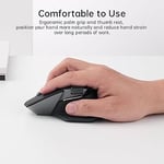 Rapoo MT760 Wireless Mouse 4000 DPI Black thumbnail 3