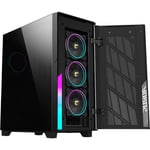 كيس Gigabyte Aorus Mid-Tower E-ATX زجاج مقوى مراوح ARGB thumbnail 2