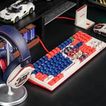Bloody x Savage Impact AT87 Alpha Optical Switch Performance Keyboard - Adjustable Actuation Point, Gaming PBT Keycaps, Stealth Quiet Typing, TKL - Proxy Boom thumbnail 9