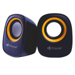 Kisonli V360 Portable USB Mini Speaker - Orange thumbnail 4