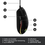 Logitech G203 LIGHTSYNC Gaming Mouse 8000 DPI Wired RGB Purple thumbnail 16