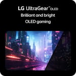 شاشة LG UltraGear 45GS95QE-B 45″ 3440x1440 240Hz OLED 800R منحني thumbnail 6