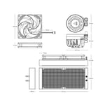 مبرد Arctic Liquid Freezer III 280mm AIO سائل ARGB أسود thumbnail 8